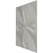 Ekena Millwork 19 5/8in. W x 19 5/8in. H Nikki EnduraWall Decorative 3D Wall Panel Covers 2.67 Sq. Ft. WP20X20NKFCP - alternate 4